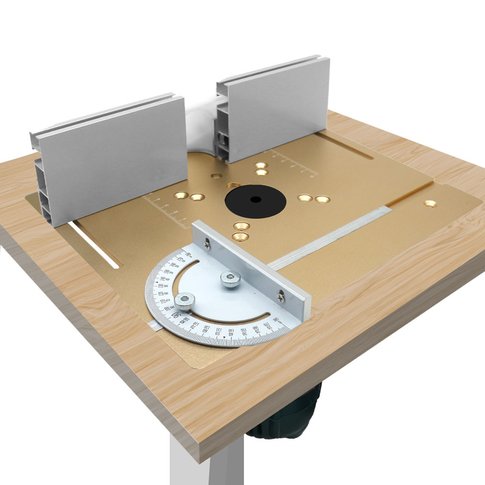 C8 Aluminum Router Table Inser - Router Table Insert reseña y precio