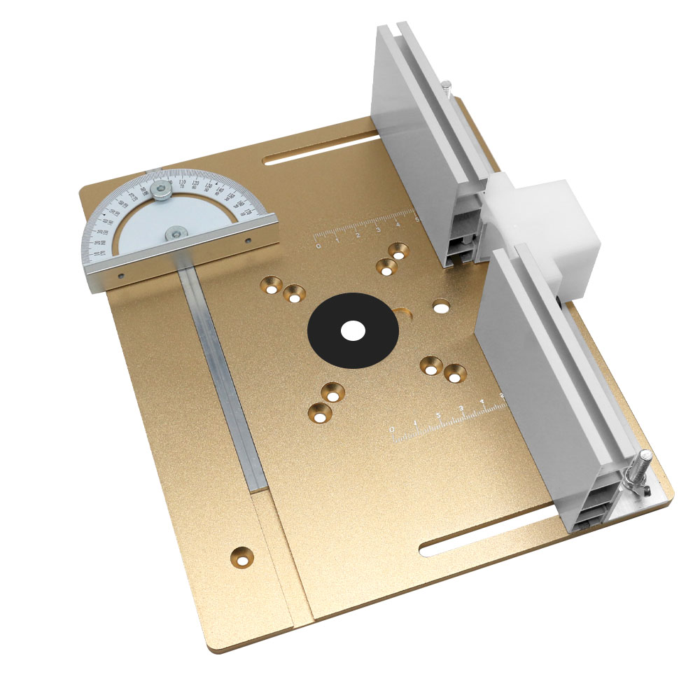 C8 Aluminum Router Table Inser - Router Table Insert reseña y precio