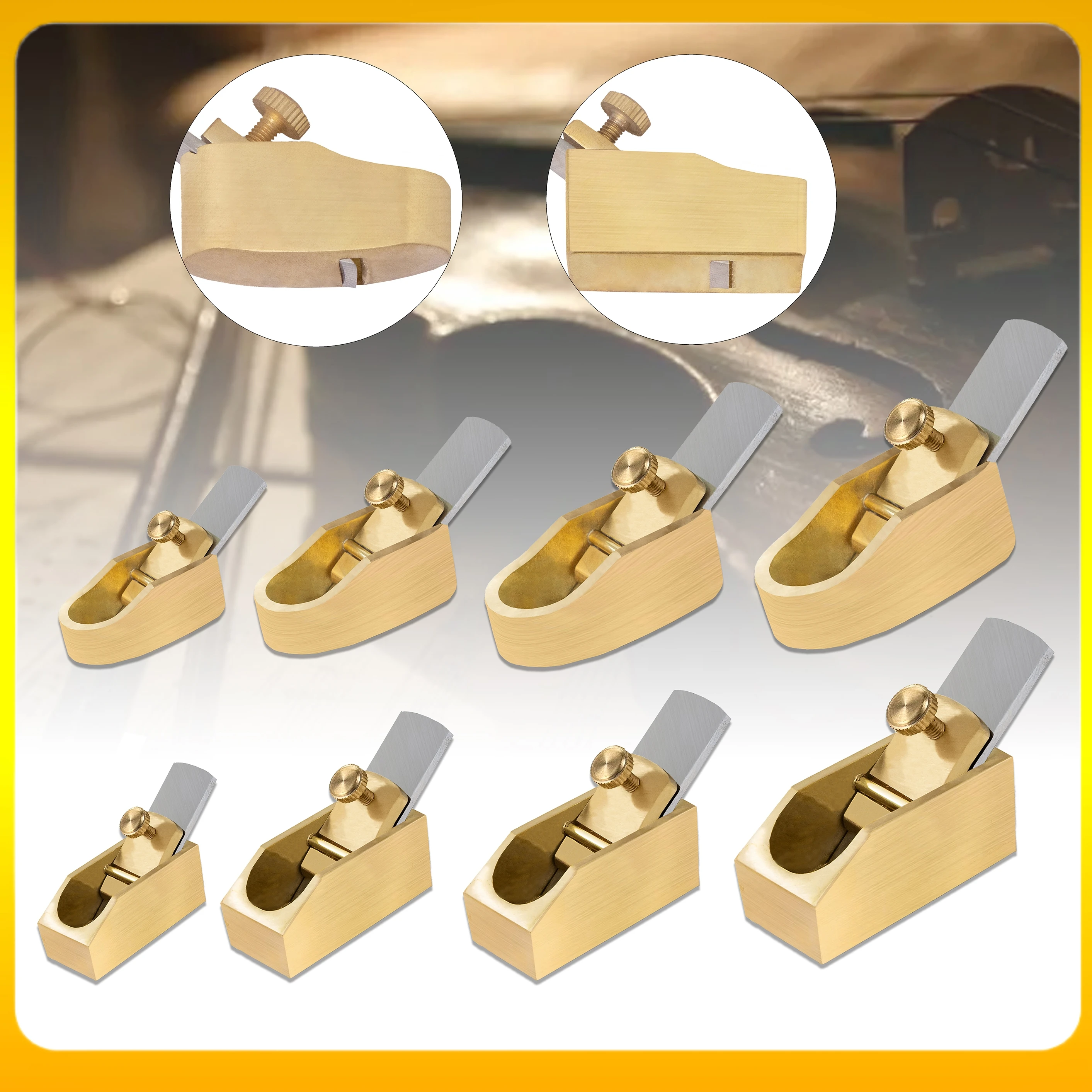 Size/Shape Optional Copper Bra - Hand Plane Block reseña y precio