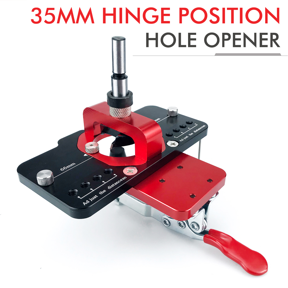 35mm Concealed Door Hinge Jig  - Pocket Hole Jig reseña y precio