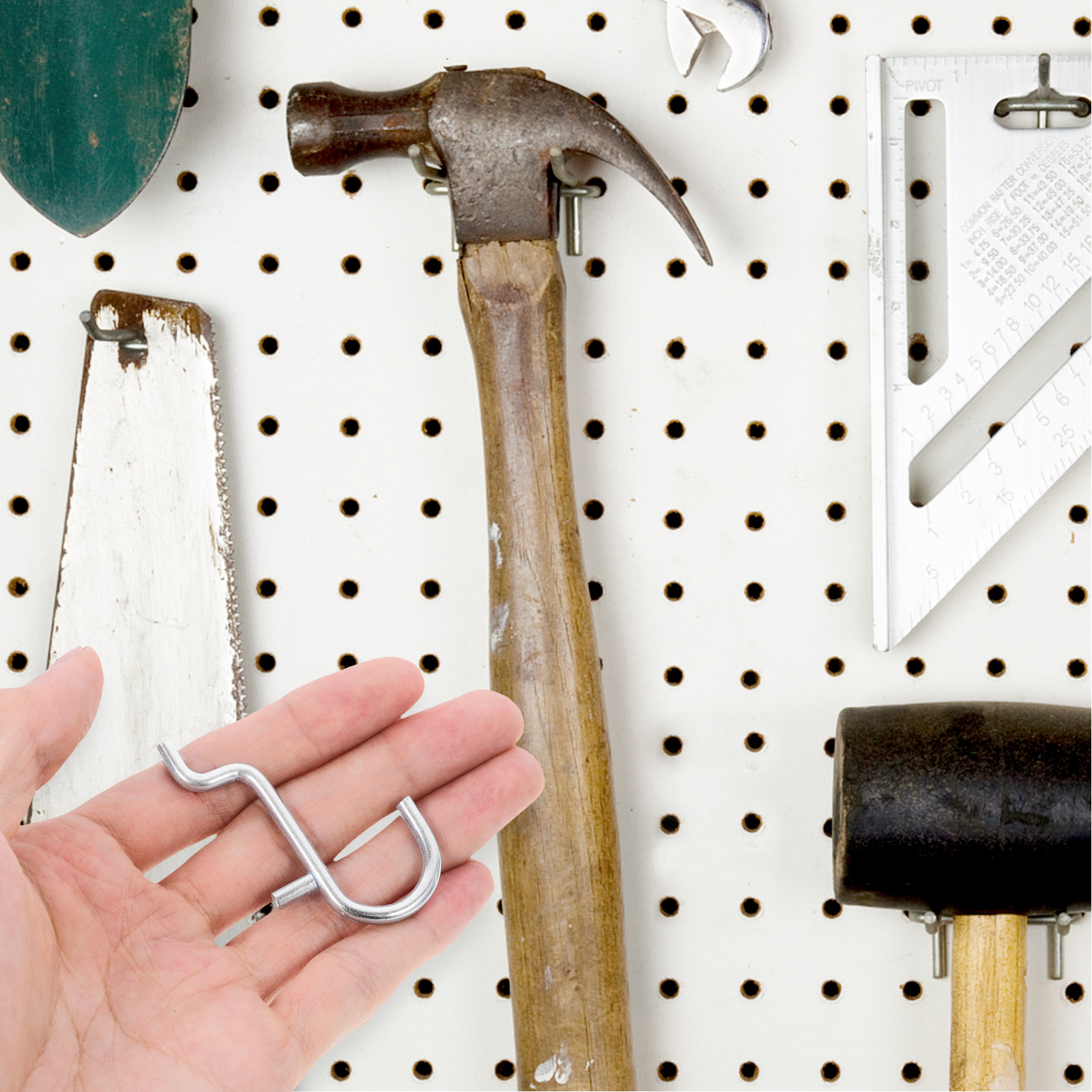 20Pcs Premium Metal Pegboard H - Design Tools Workshop reseña y precio