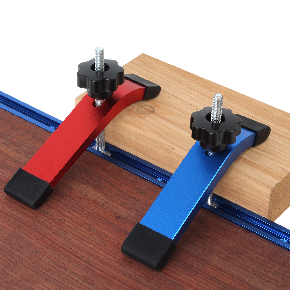 Quick Acting T-Track Hold Down - Router Table Insert reseña y precio