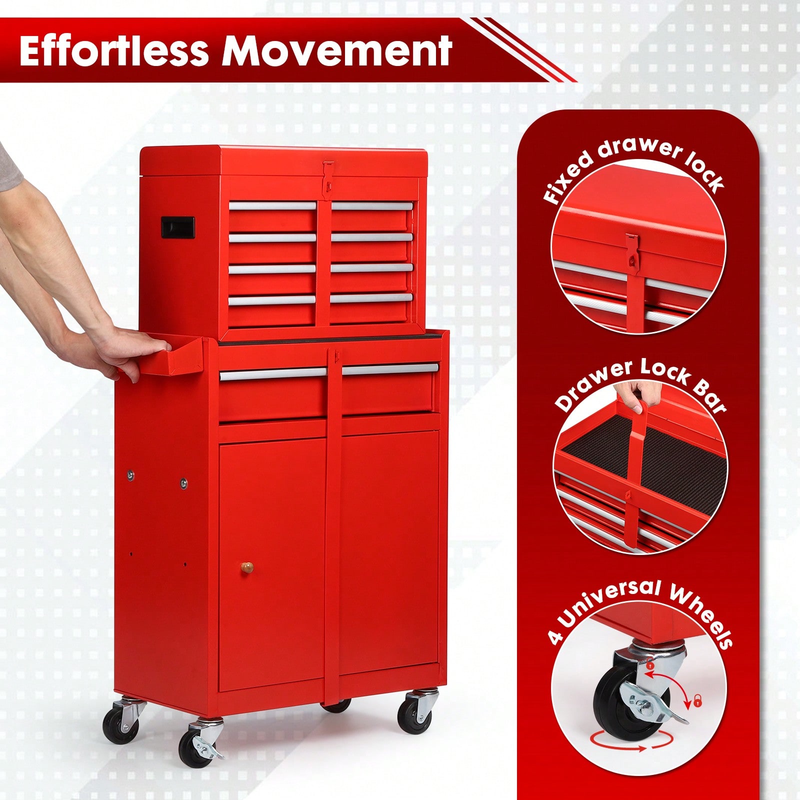 Rolling Tool Chest, 5-Drawer 2 - Workshop Tools Box reseña y precio