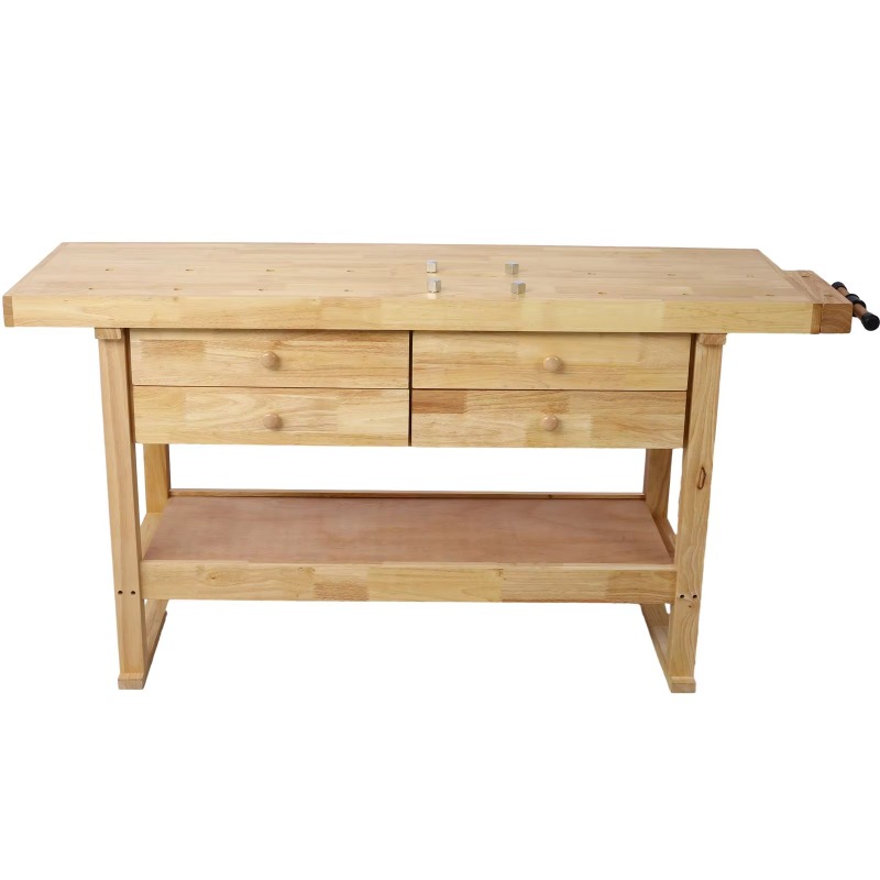 DB 60in steel workbench with 4 - Tools Used In Wood Workshop reseña y precio