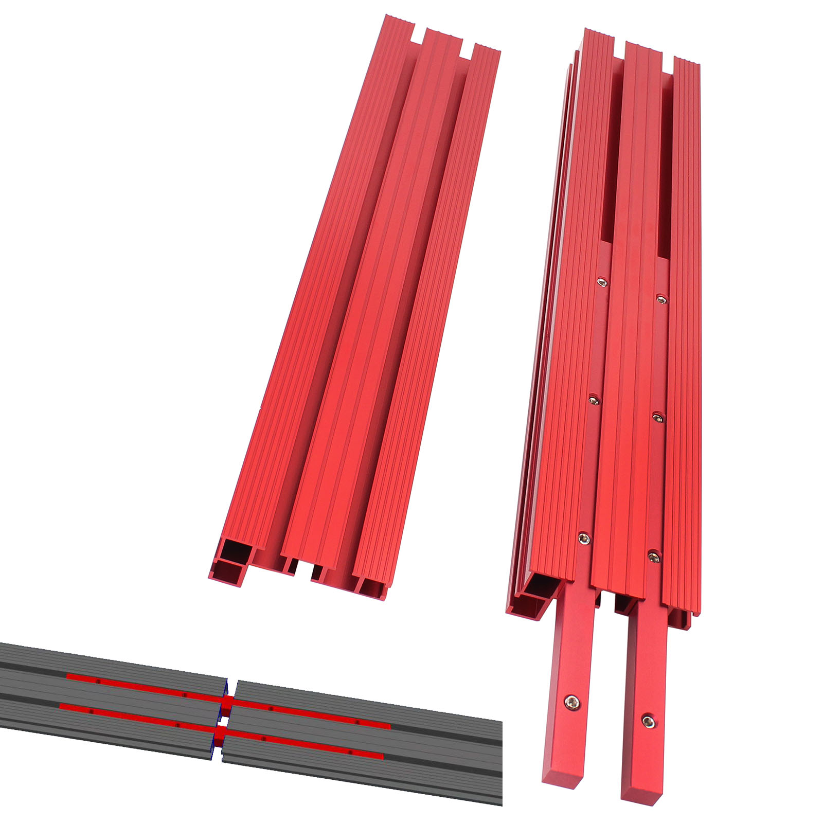 1Set 80cm Splicing Fence with  - Router Table Insert reseña y precio