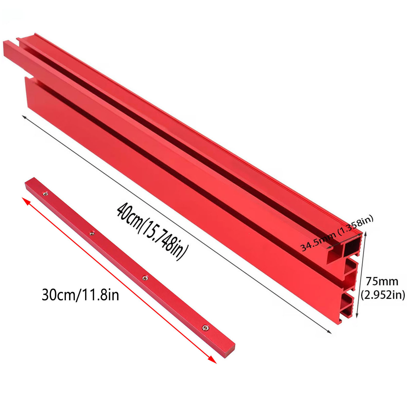 1Set 80cm Splicing Fence with  - Router Table Insert reseña y precio