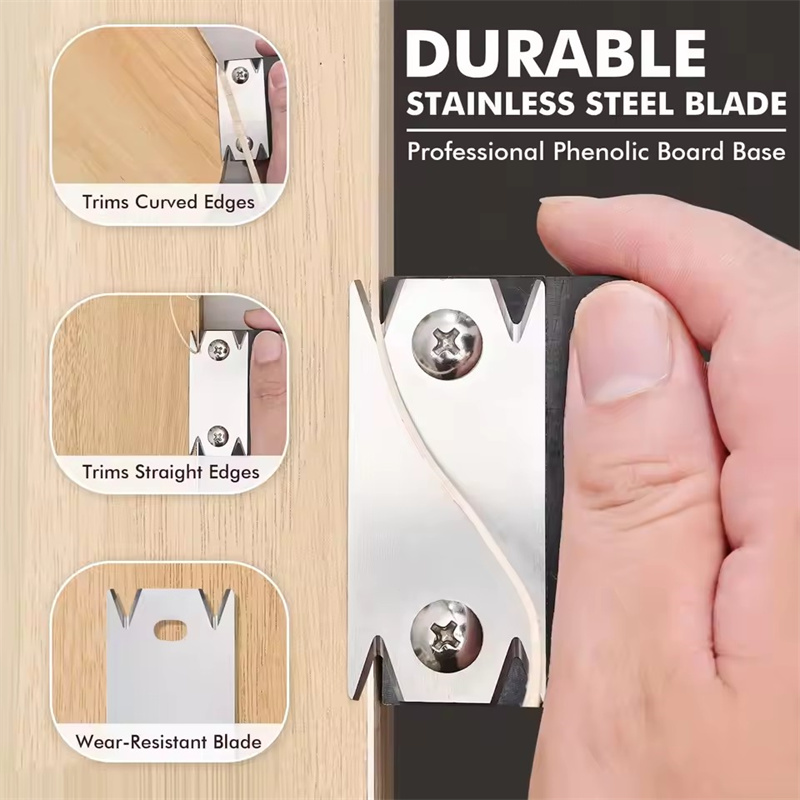 1pc Metal Edge Banding Trimmer - Hand Plane Block reseña y precio