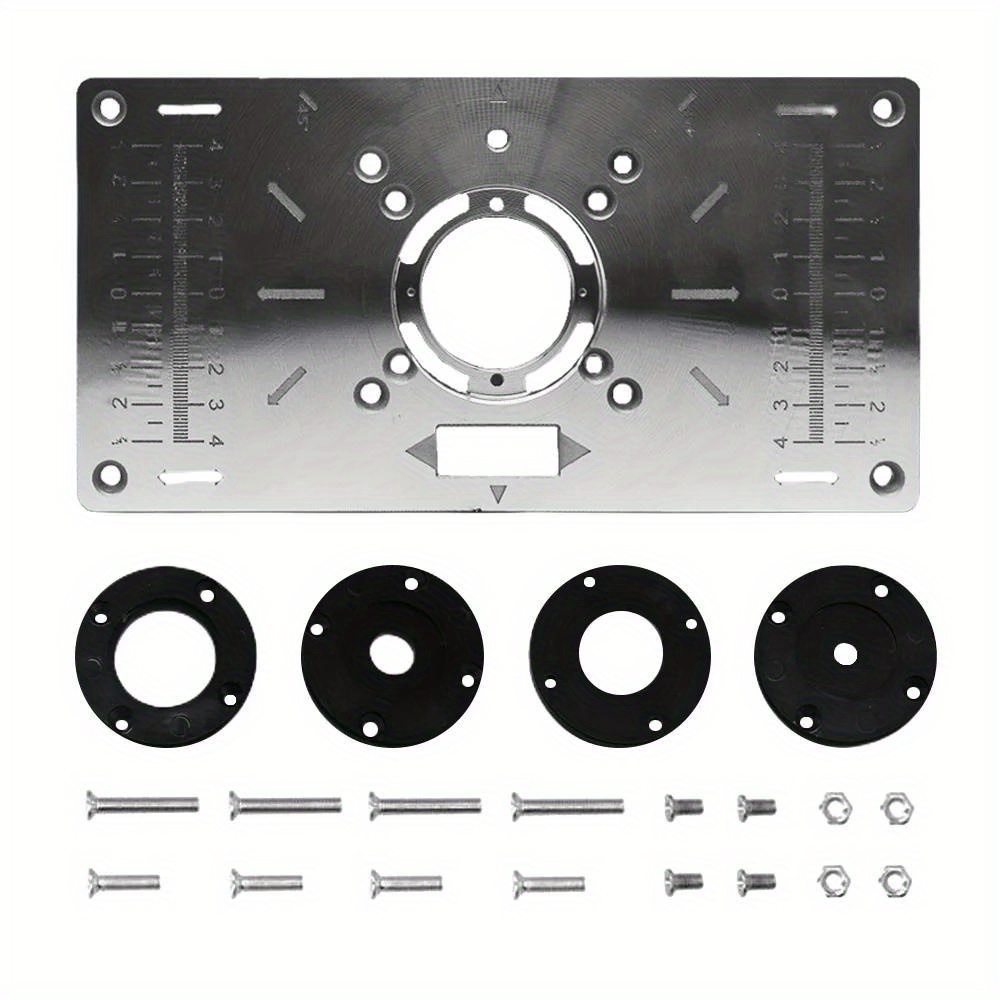 Router Table Insert Plate - Al - Router Table Insert reseña y precio