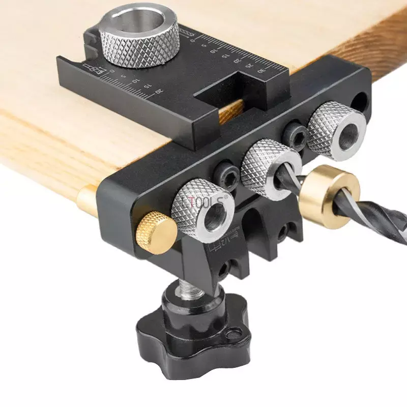 3 in1 Adjustable Doweling Jig  - Pocket Hole Jig reseña y precio