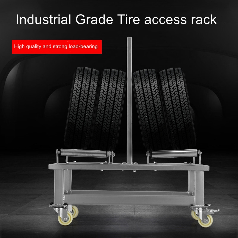 Auto workshop mobile tire rack - Workshop Tools Store reseña y precio