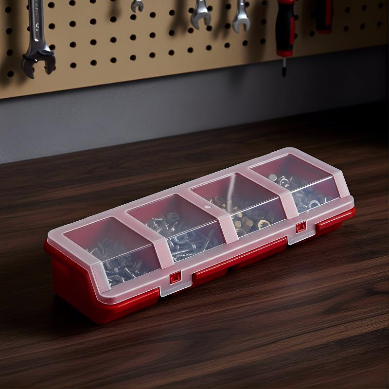 Screw Organizer Box Blue Red B - Tool Chest Cabinet reseña y precio