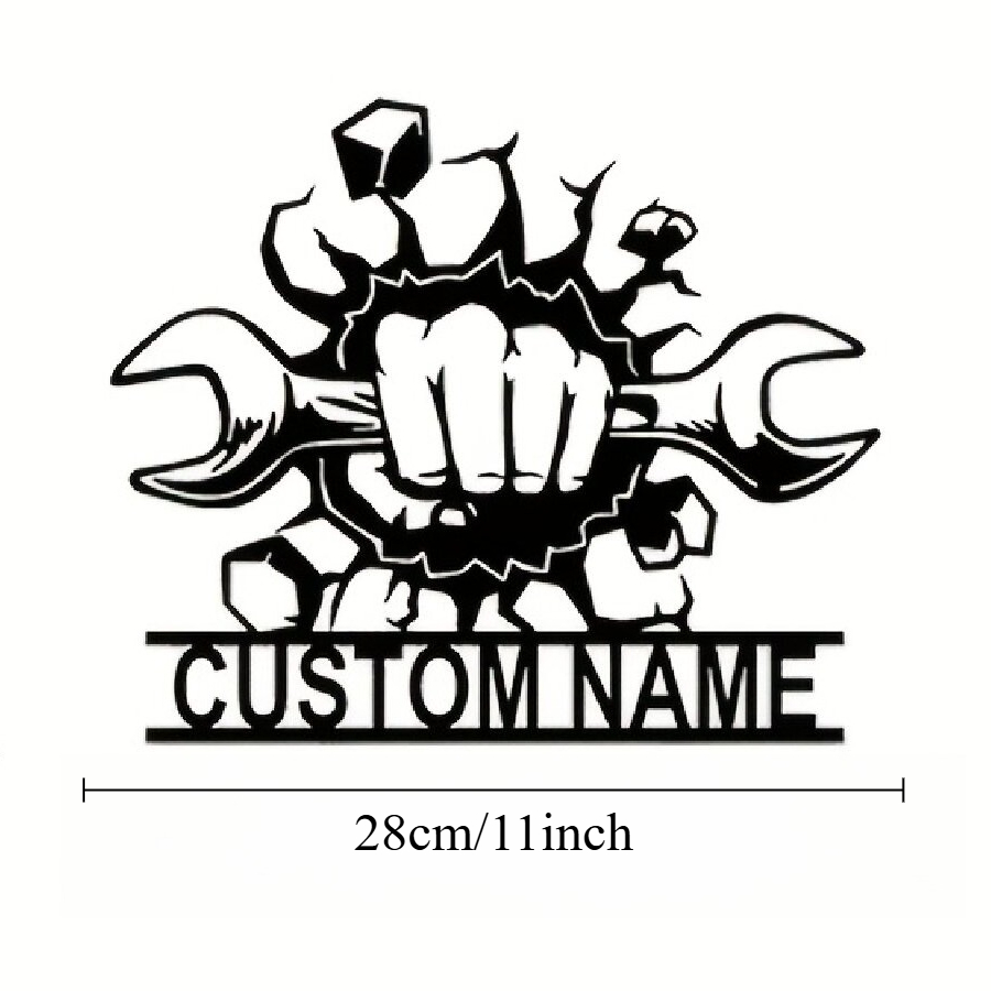 Customizable Metal Workshop Wa - Workshop Tools With Name reseña y precio